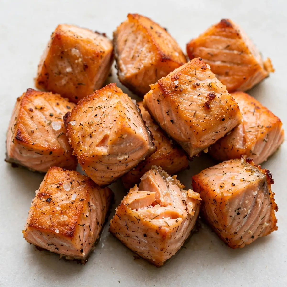 Air Fryer Salmon Bites