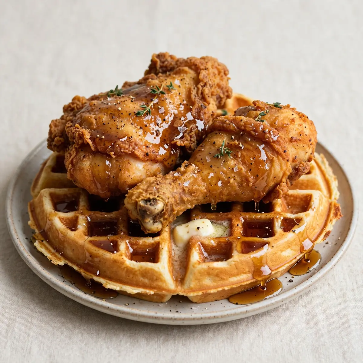 Chicken And Waffles (Southern Style)