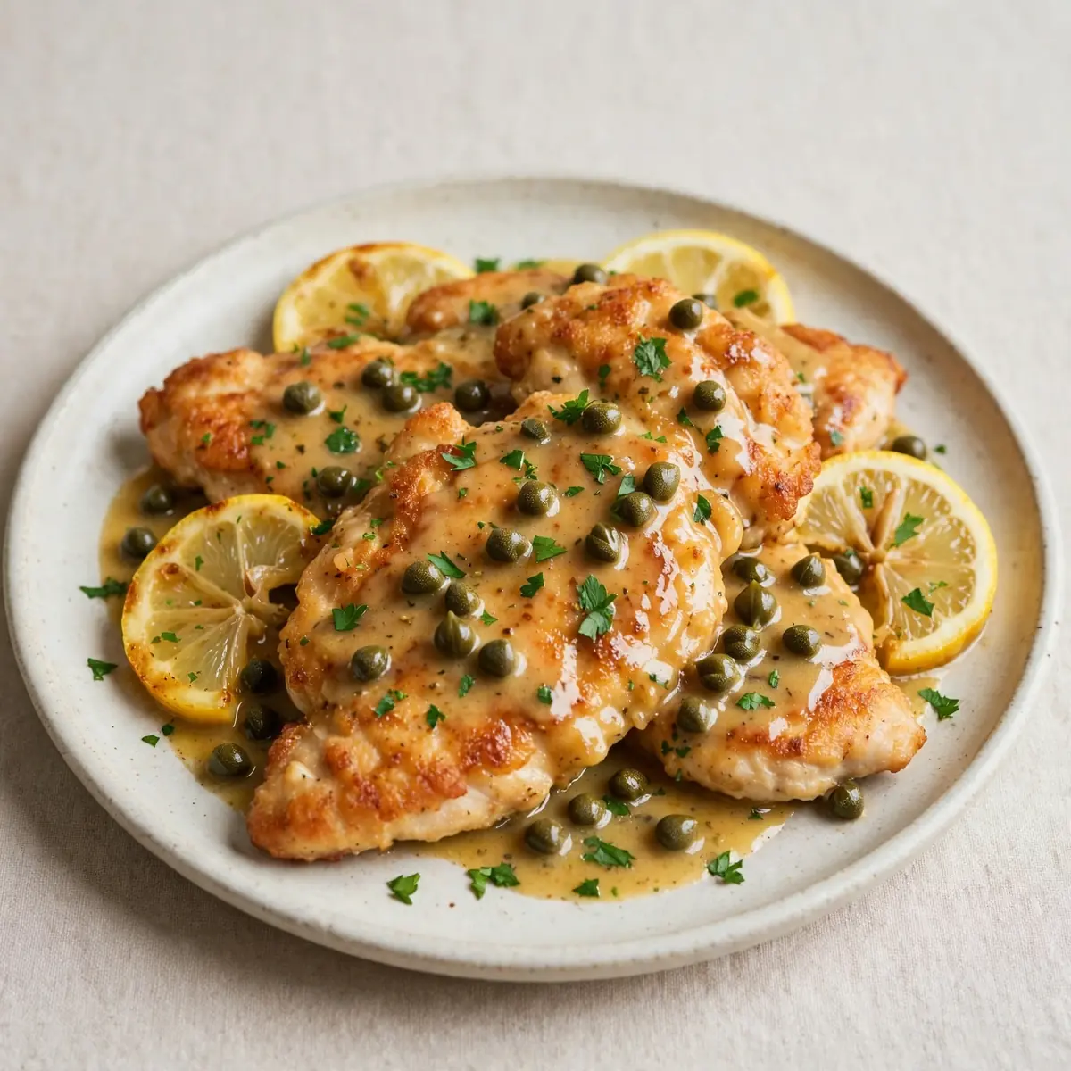 Chicken Piccata With Capers