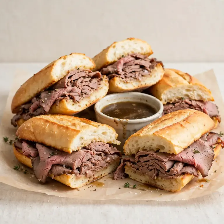 Classic French Dip Sandwiches