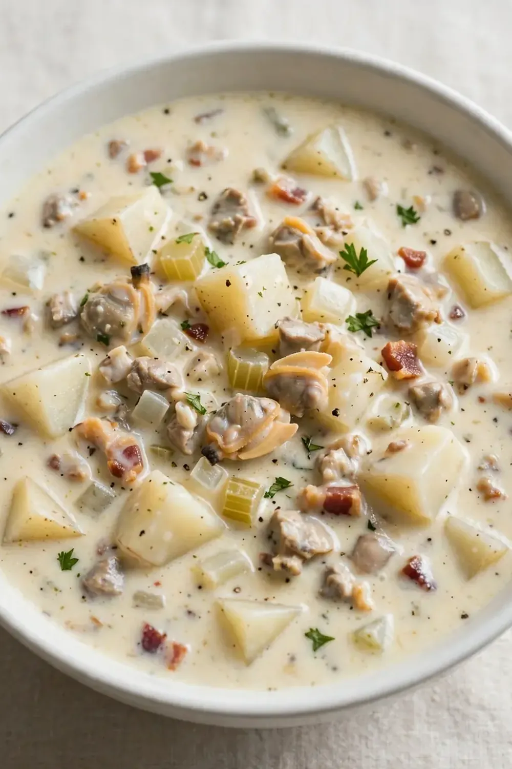 Classic New England Clam Chowder
