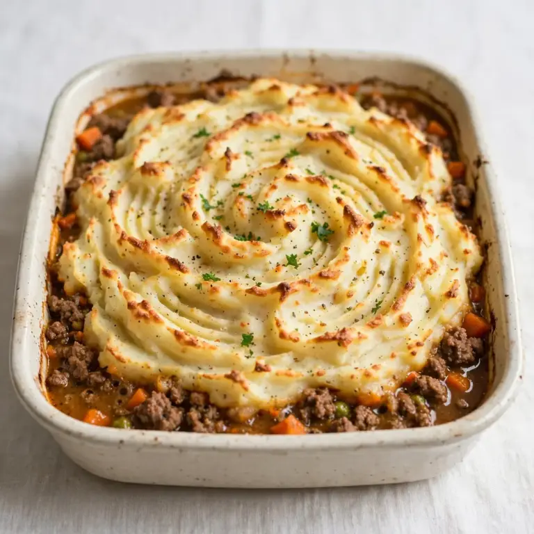 Classic Shepherd'S Pie With Ground Beef