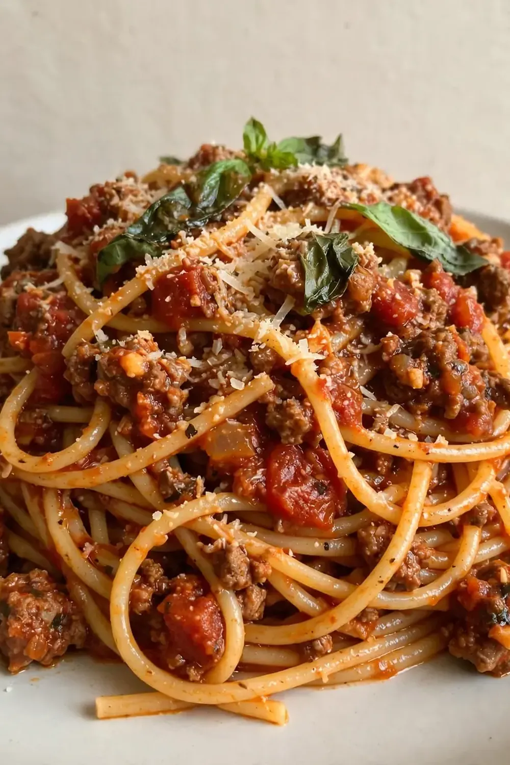 Classic Spaghetti with Meat Sauce