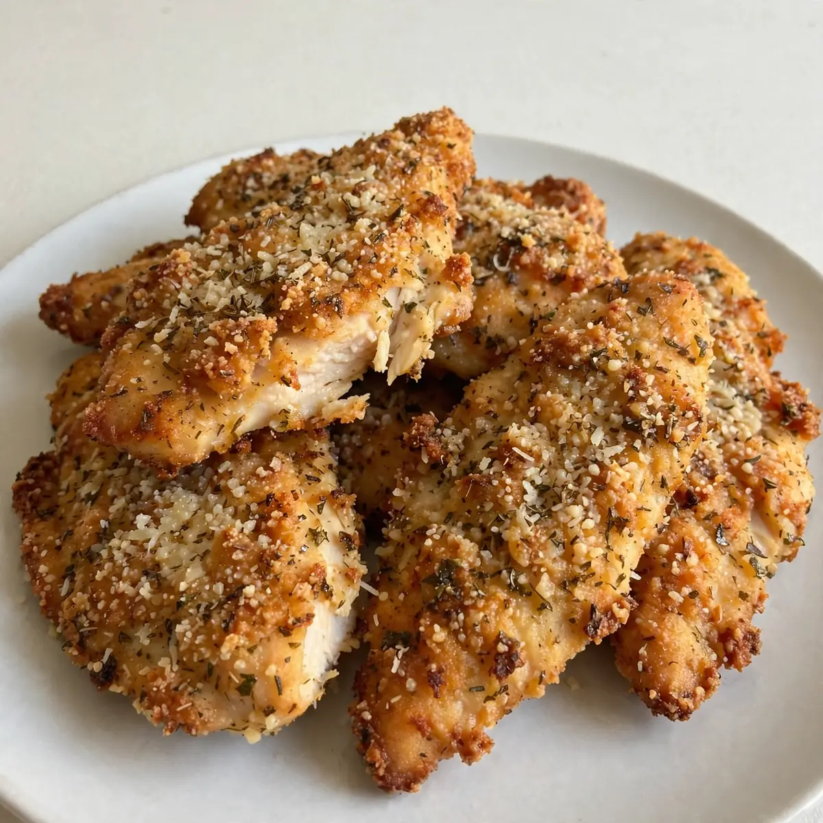 Crispy Parmesan Baked Chicken