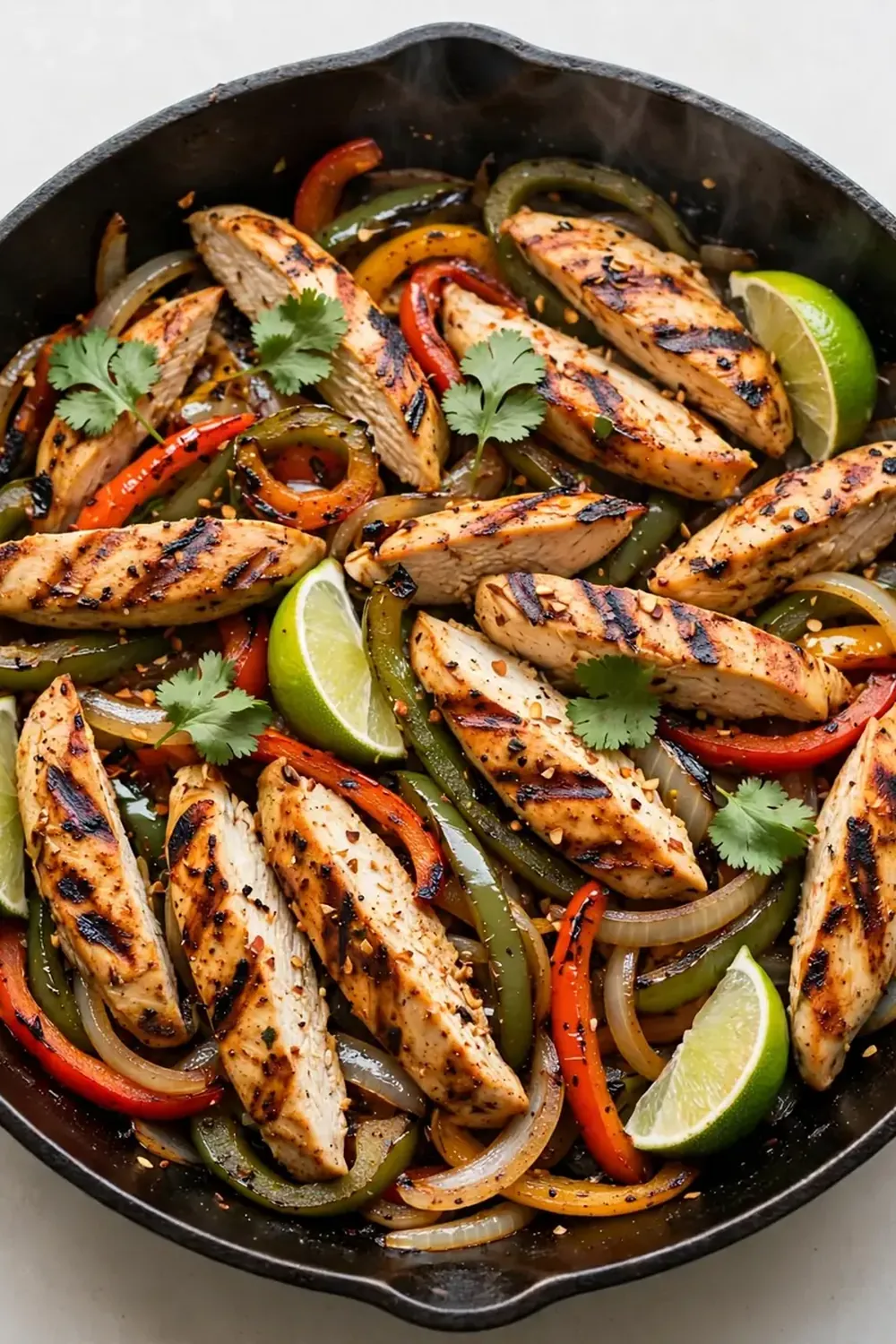 Grilled Chicken Fajitas