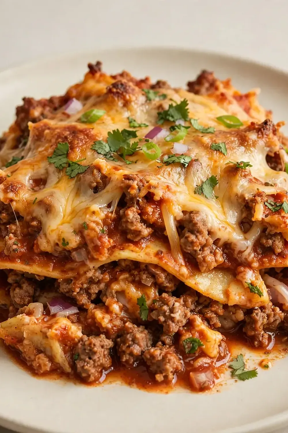 Ground Beef Enchilada Casserole