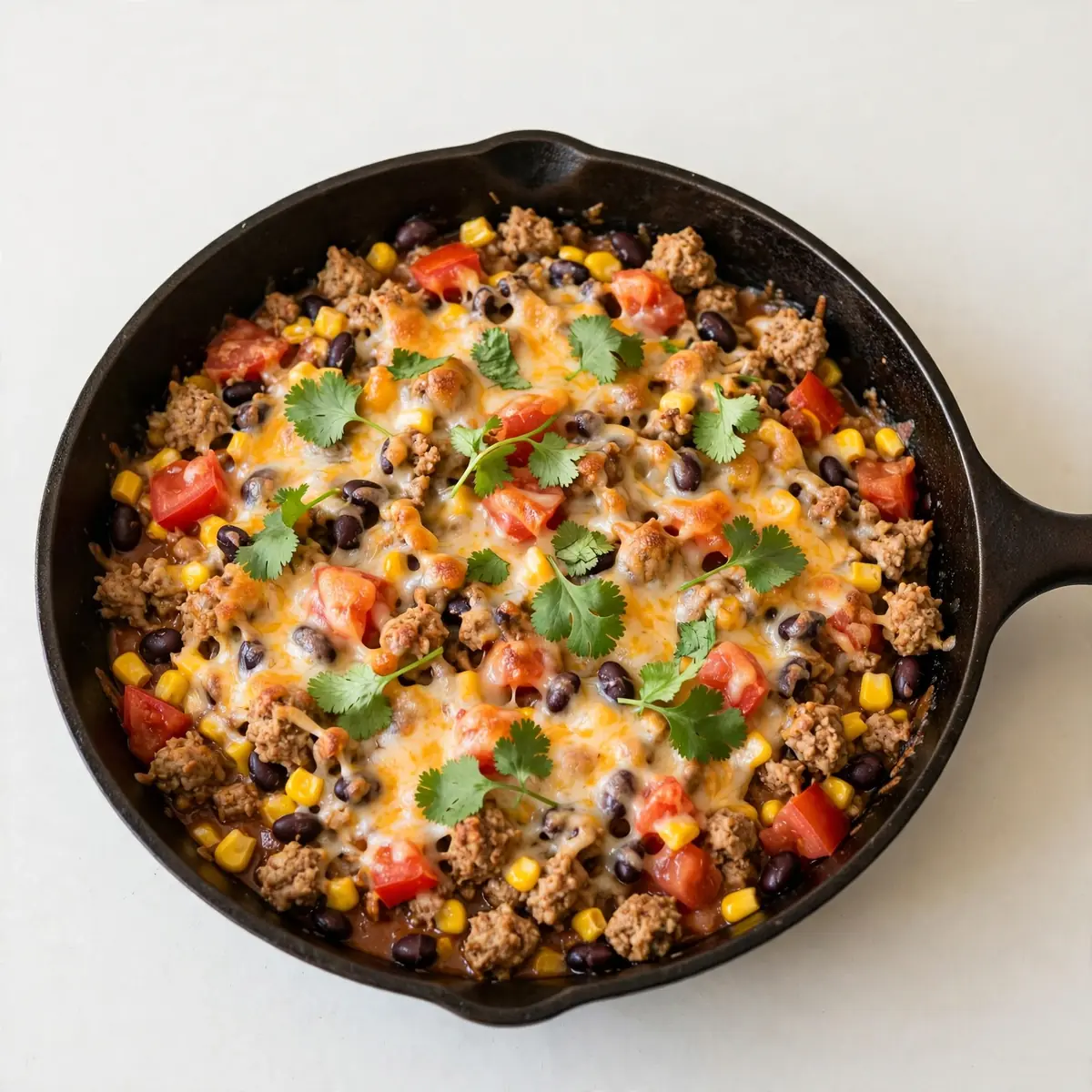 Ground Turkey Taco Skillet