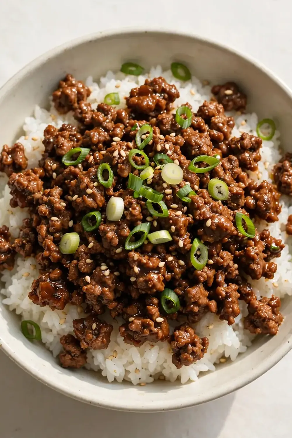 Korean Ground Beef Bowls