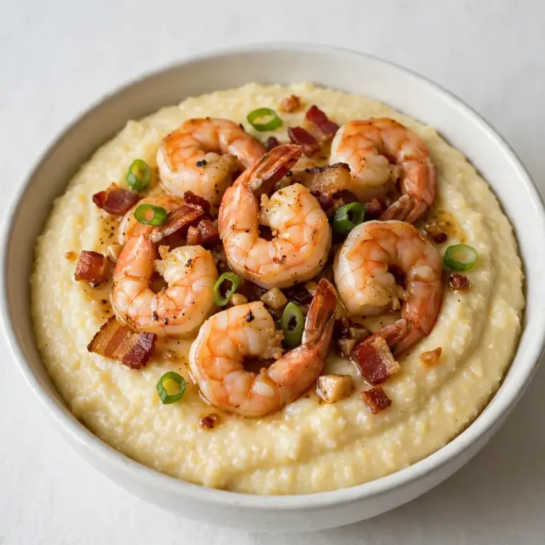Shrimp And Grits (Southern Classic)