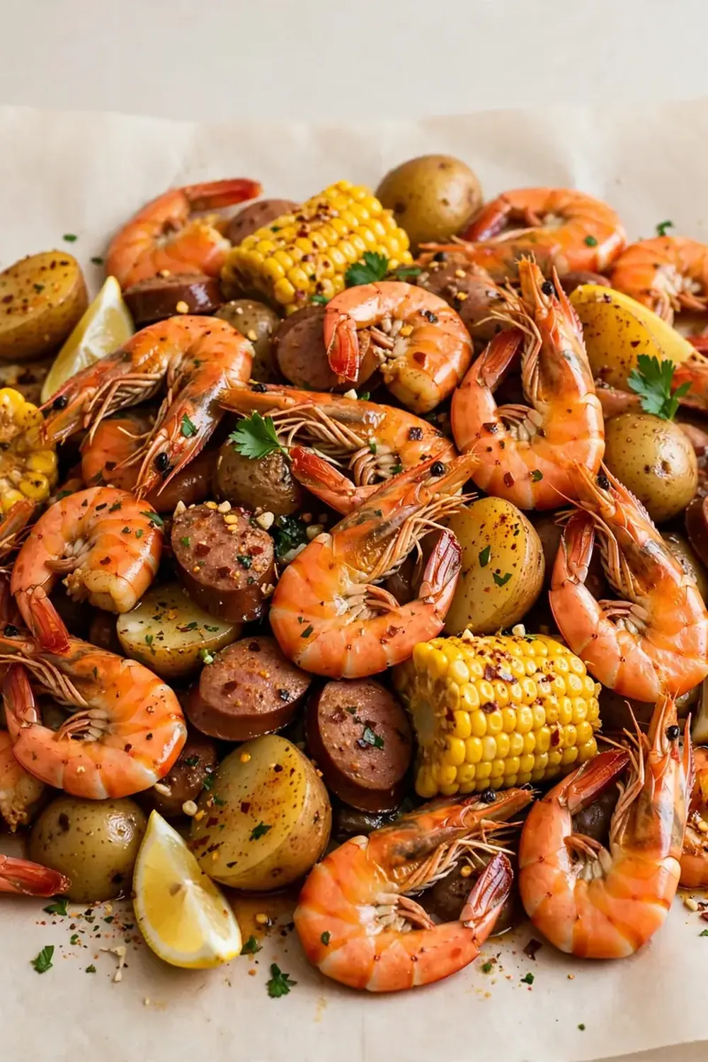 Spicy Cajun Shrimp Boil